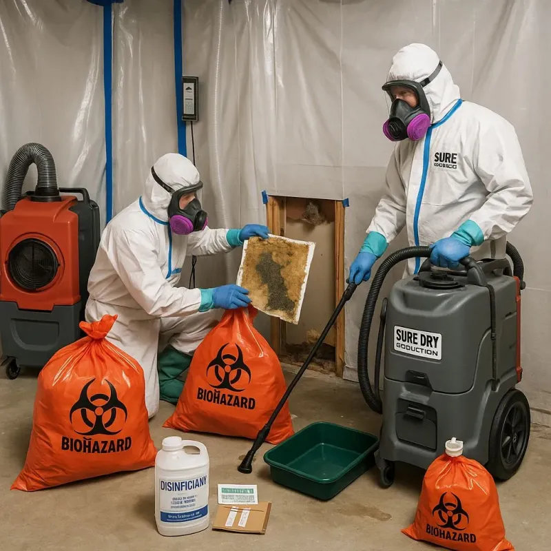 Contaminated Water Handling Protocols process in Blaine, MN