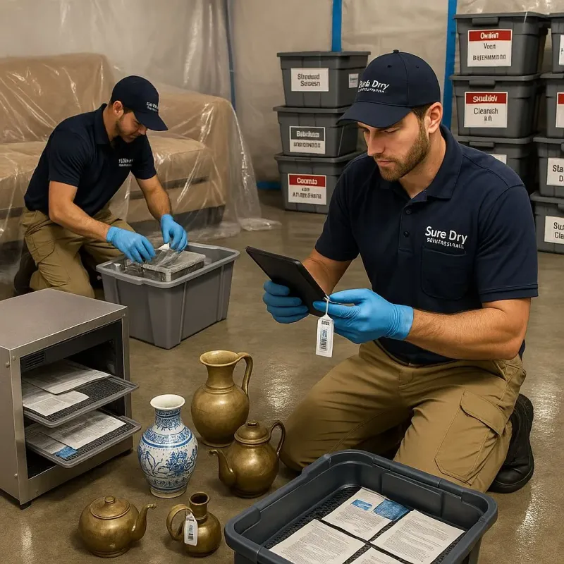 Content Protection and Restoration process in Blaine, MN