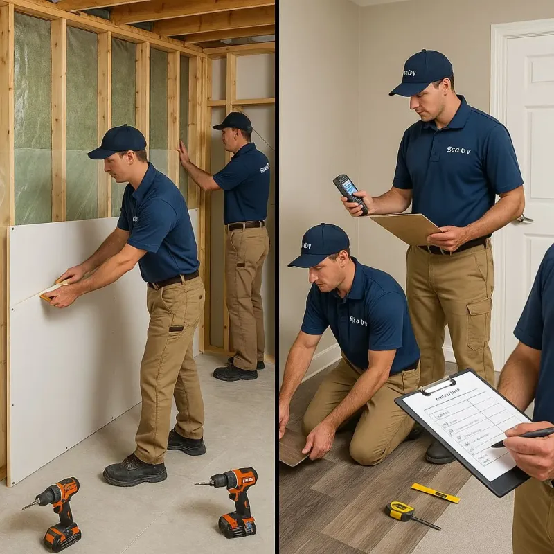 Repairs and Reconstruction process in Blaine, MN